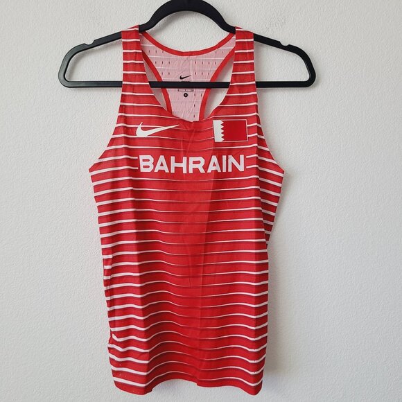 Nike Womens Pro Elite Bahrain Track & Field Running Singlet CI6363-XXX Size S